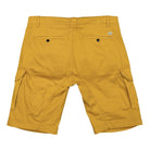 C.P. Company Stretch Sateen Cargo Shorts Nugget Gold Shorts Material | Overkill