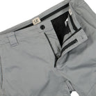 C.P. Company Stretch Sateen Cargo Shorts Griffin Grey Shorts Detailfoto | Overkill