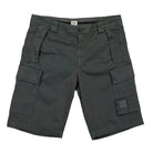 C.P. Company Stretch Sateen Cargo Shorts Dark Shadow Shorts 12CMBE130A-005694G 978 | Overkill