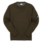 C.P. Company Sea Island Crew Neck Knit Ivy Green Sweatshirts 12CMKN128A-004037A 683 | Overkill