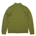 C.P. Company Sea Island Zipped Knit Green Moss Cardigans Material | Overkill