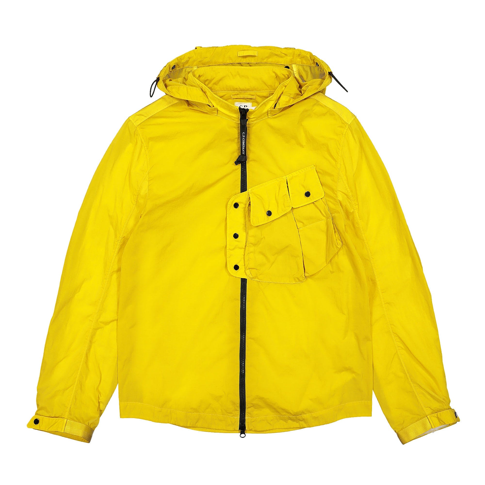 C.P. Company Chrome-R Detachable Goggle Hood Overshirt Nugget Gold Windbreaker 12CMOS103-005904G 239 | Overkill