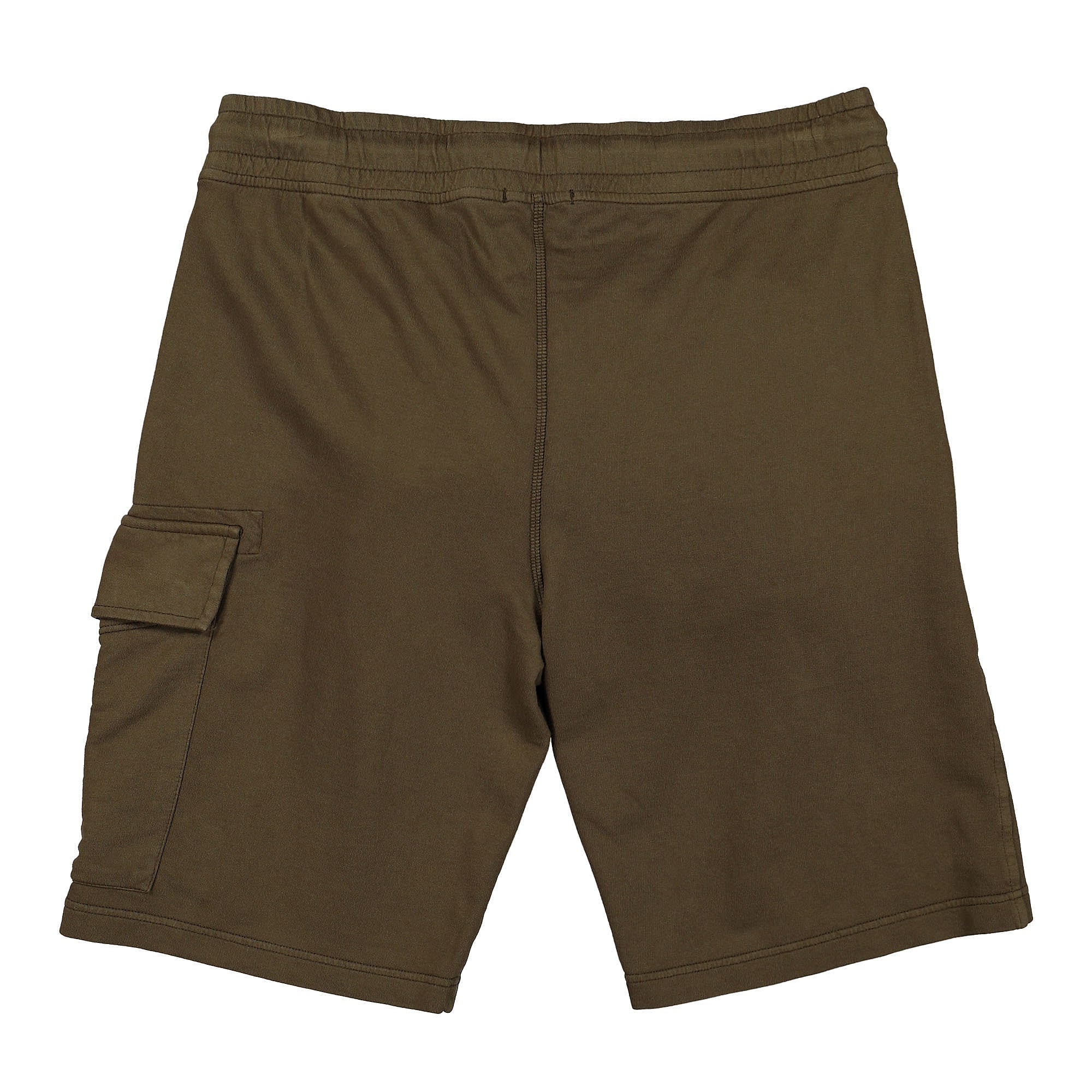 C.P. Company Light Fleece Cargo Shorts Ivy Green Shorts Material | Overkill