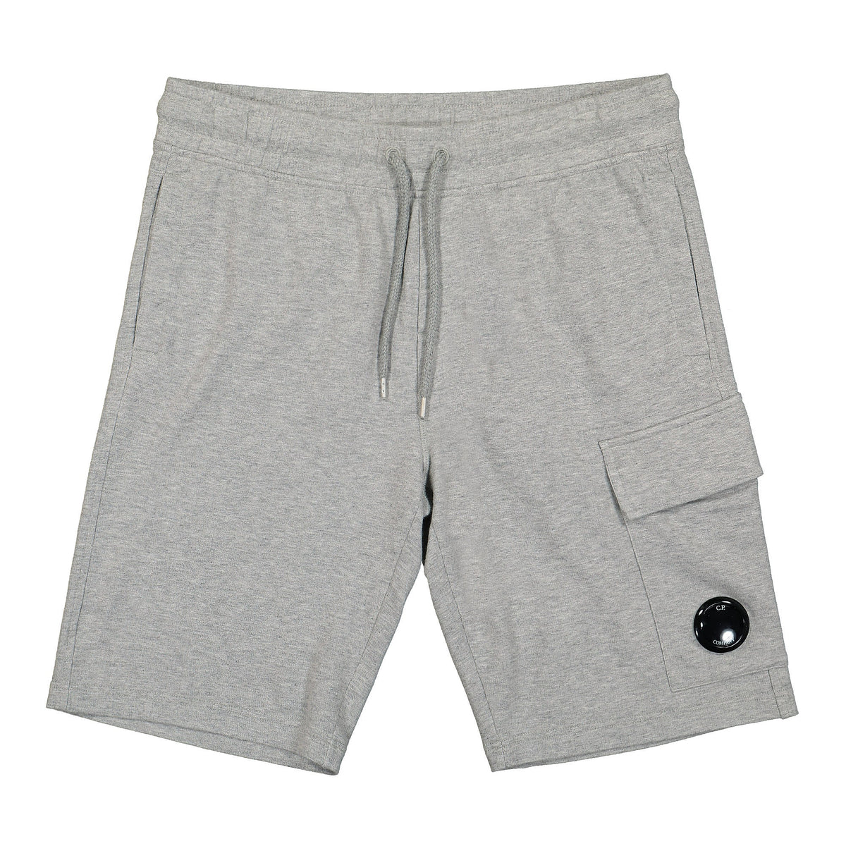 C.P. Company Light Fleece Cargo Shorts Grey Melange Shorts 12CMSB021A-002246G M93 | Overkill