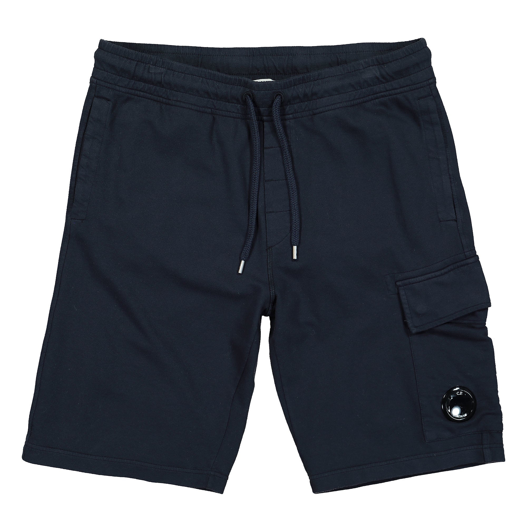 C.P. Company Light Fleece Cargo Shorts Total Eclipse Shorts 12CMSB021A-002246G 888 | Overkill