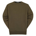 C.P. Company Diagonal Raised Fleece Crew Neck Sweatshirt Ivy Green Sweatshirts Material | Overkill