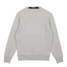 C.P. Company Diagonal Raised Fleece Crew Neck Sweatshirt Grey Melange Sweatshirts Material | Overkill