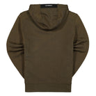 C.P. Company Diagonal Raised Fleece Pullover Hoodie Ivy Green Hoodies Material | Overkill
