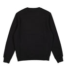 C.P. Company Diagonal Raised Fleece Logo Sweatshirt Black Sweatshirts Material | Overkill