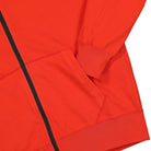 C.P. Company Light Fleece Zipped Hoodie Fiery Red Hoodies Detailfoto | Overkill
