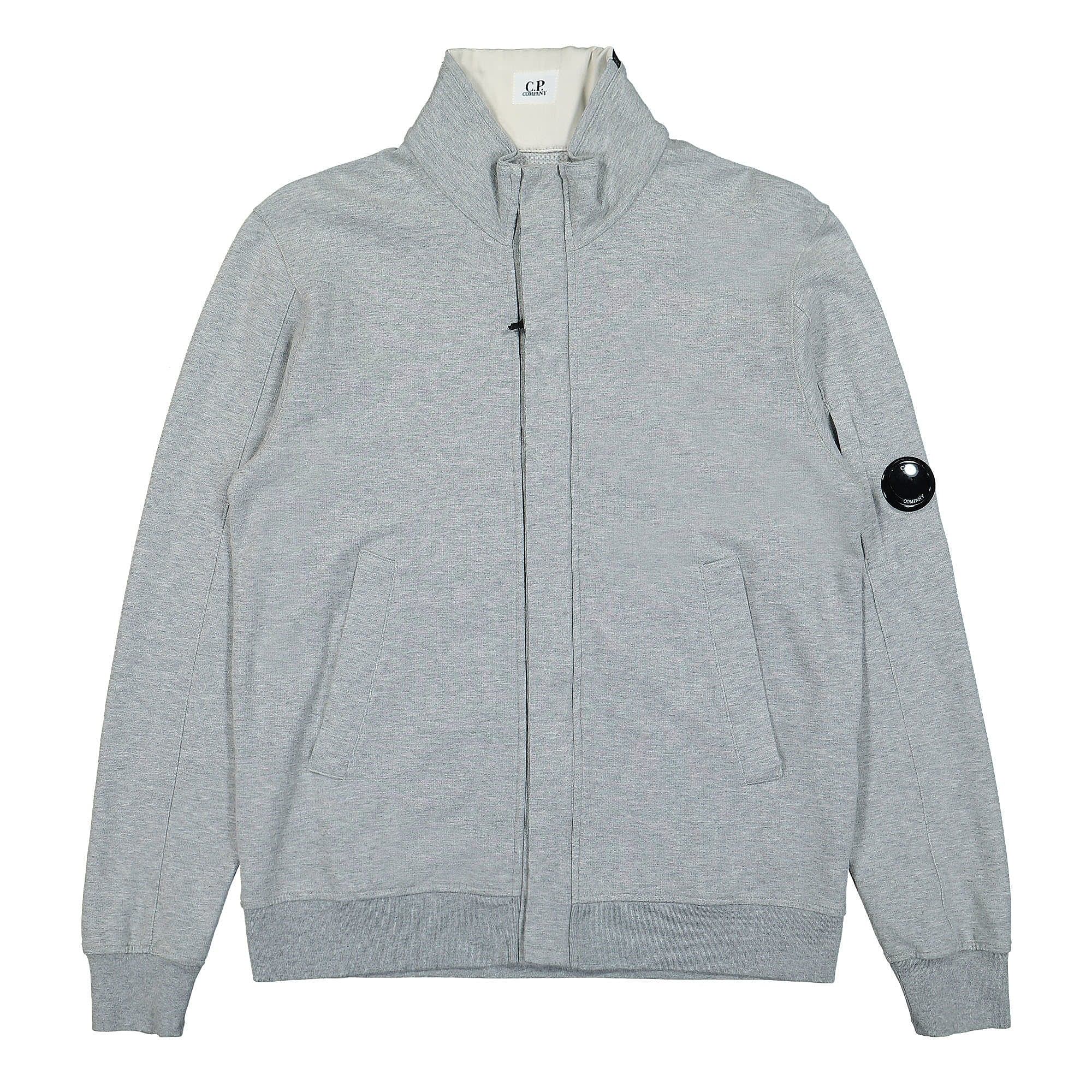 C.P. Company Light Fleece Stand Collar Sweatshirt 12CMSS189A