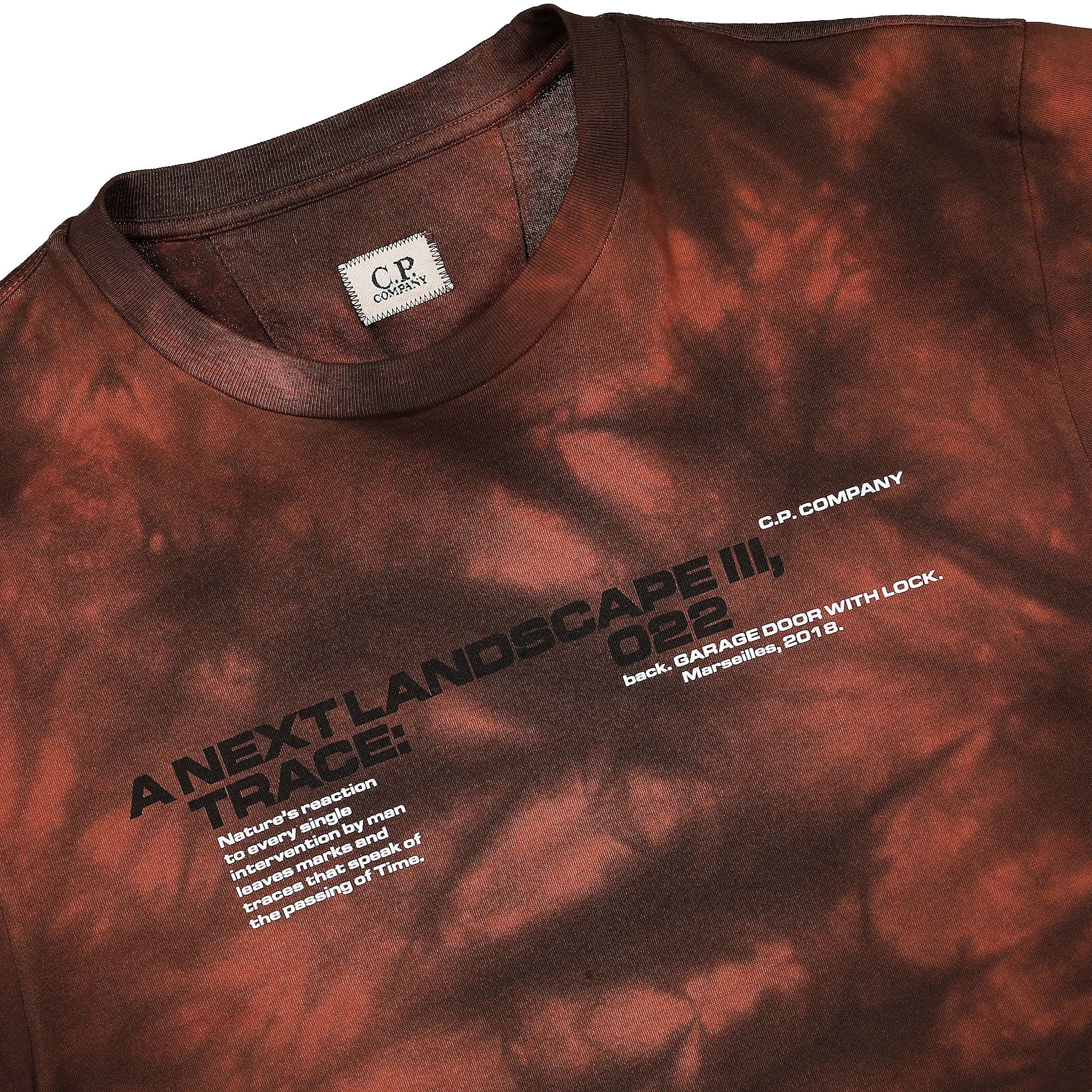 C.P. Company 24/1 Jersey Treated Next Landscape T-Shirt Treatment 01 T-Shirts Material | Overkill