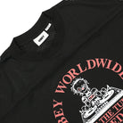 Obey Bigwig Vero Mesh Jersey Black T-Shirts Close-up | Overkill