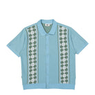 Obey Monument Button-Up Polo SS Sky Blue Multi Polo Shirts 131090076 / Sky Blue Multi | Overkill