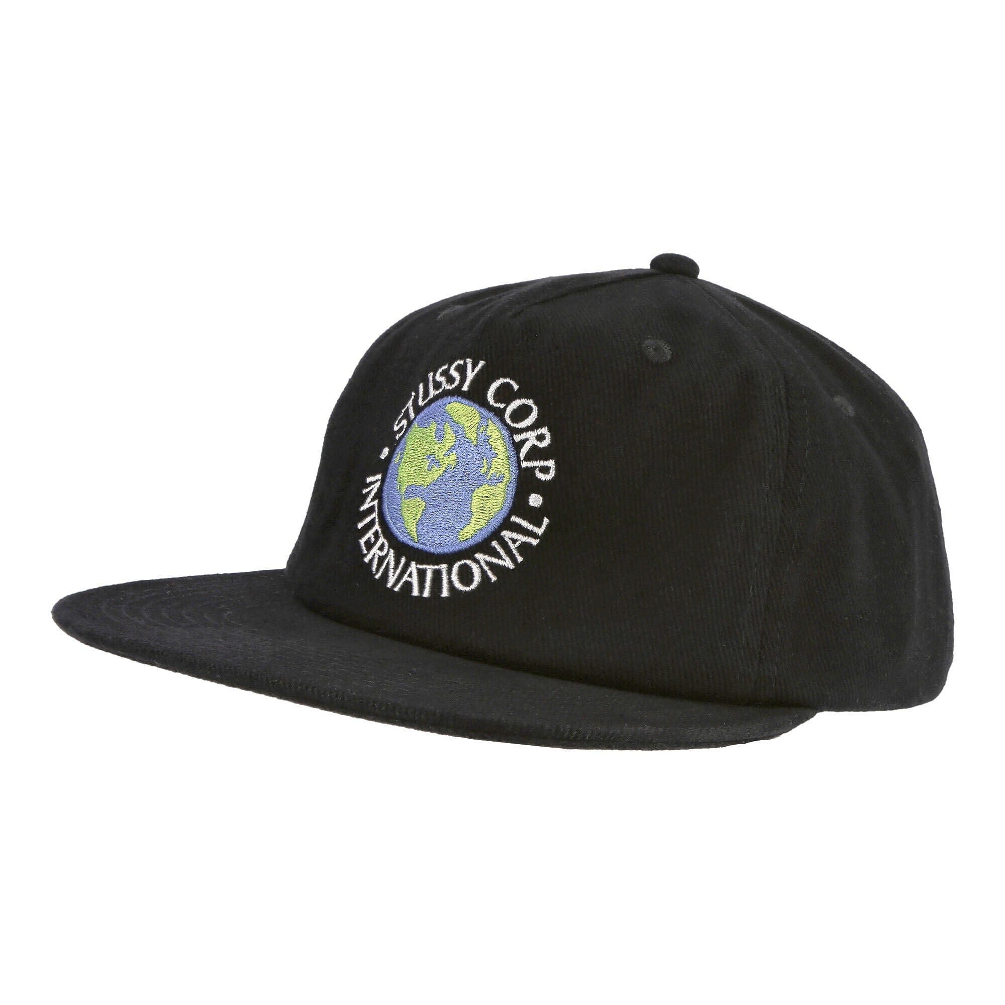 Stussy Utopia Strapback Cap Black Caps 1311010 / 0001 | Overkill