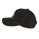 Stussy Corduroy Big Logo Low Pro Cap Black Caps  Material | Overkill
