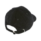 Stussy Corduroy Big Logo Low Pro Cap Black Caps Detail view 1 | Overkill