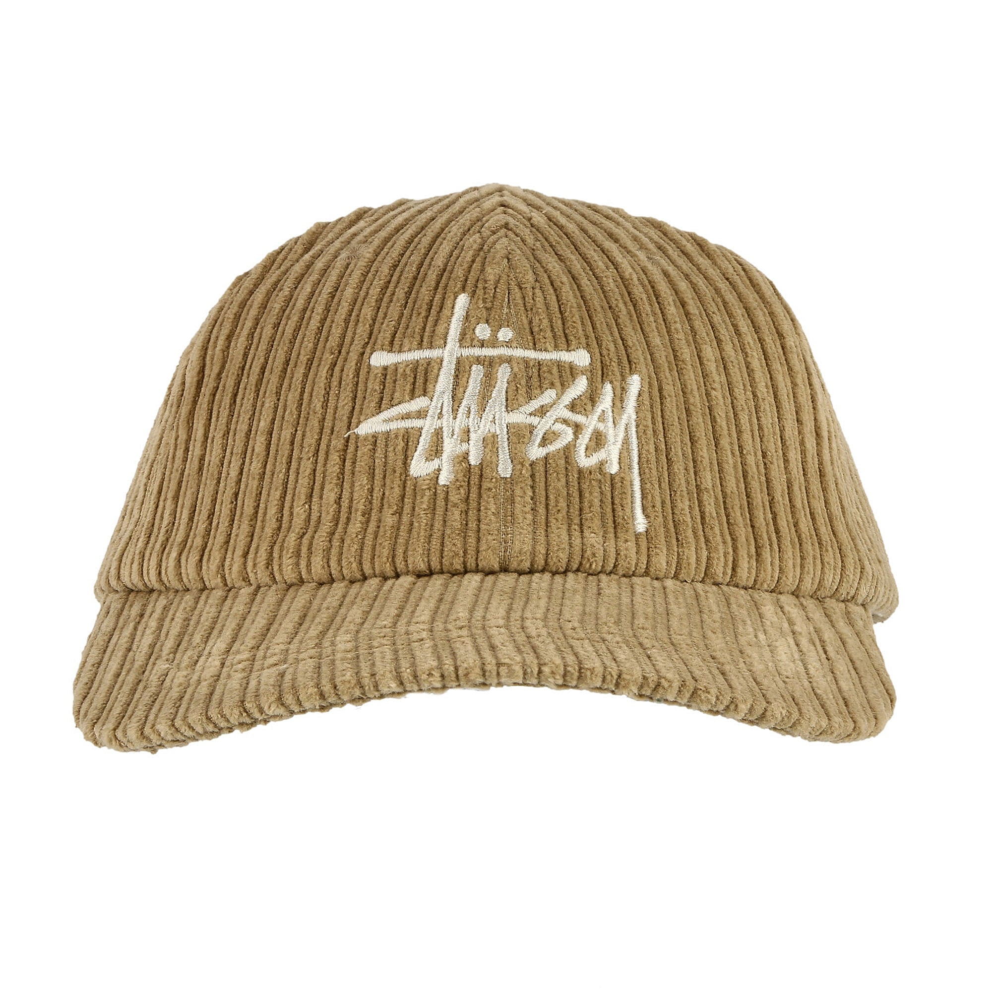 Stussy Corduroy Big Logo Low Pro Cap Maple Caps Detailfoto | Overkill