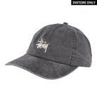 Stussy Washed Stock Low Pro Cap Charcoal Caps 1311043 / 0002 | Overkill