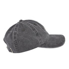 Stussy Washed Stock Low Pro Cap Charcoal Caps Close-up | Overkill