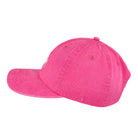 Stussy Washed Stock Low Pro Cap Magenta Caps  Material | Overkill