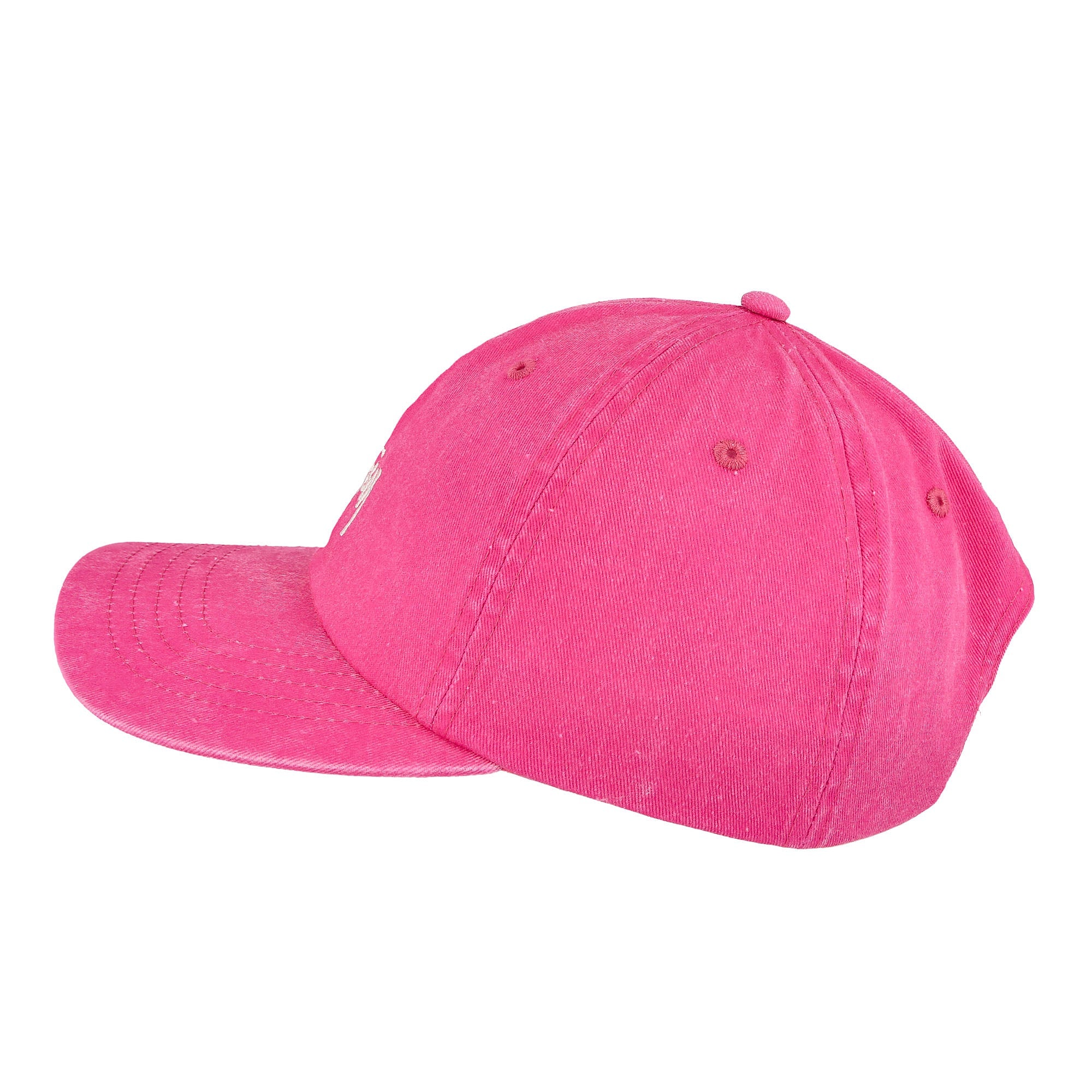 Stussy Washed Stock Low Pro Cap Magenta Caps  Material | Overkill