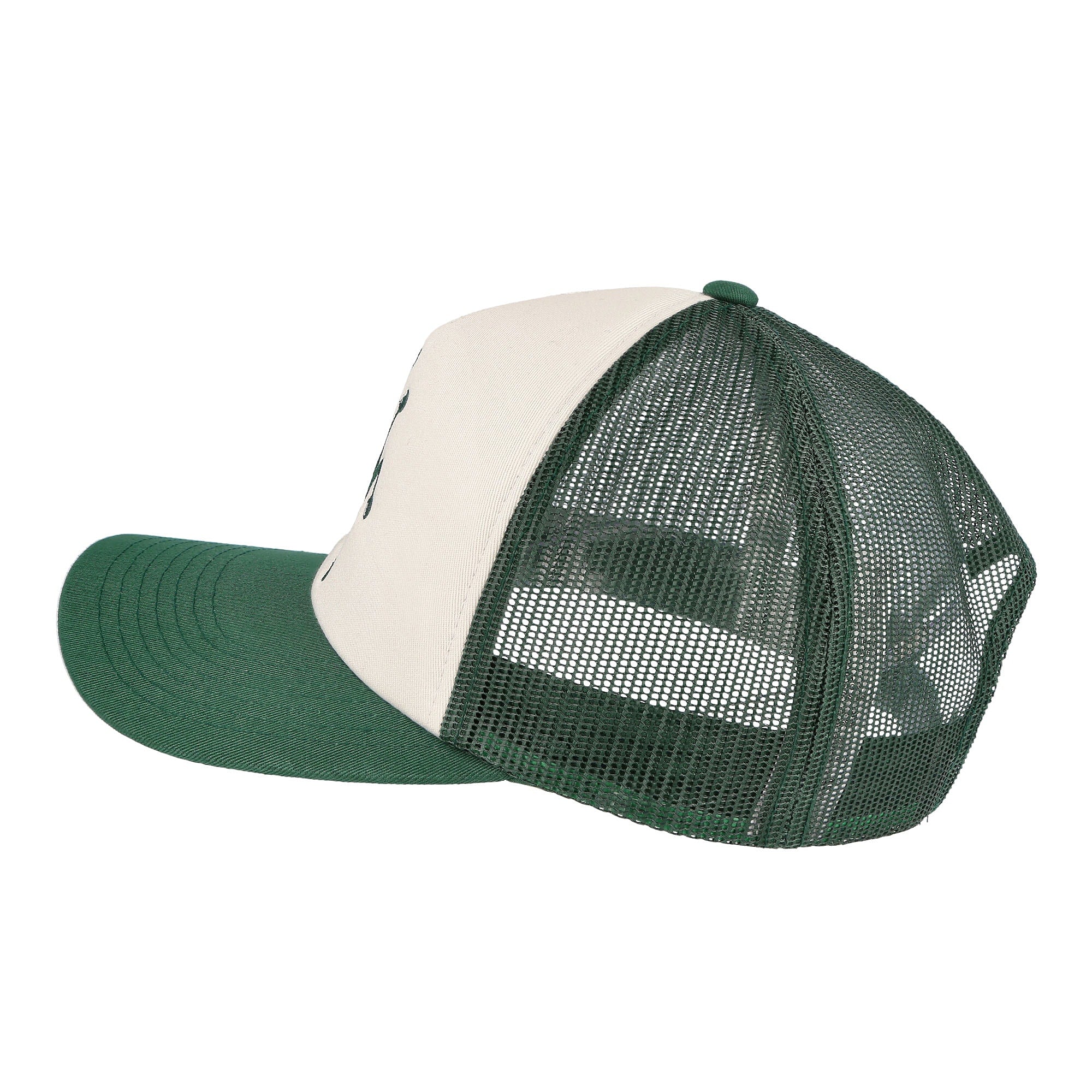 Stussy Crown Stock Trucker Cap Forest Caps  Material | Overkill