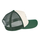 Stussy Crown Stock Trucker Cap Forest Caps Close-up | Overkill