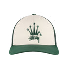 Stussy Crown Stock Trucker Cap Forest Caps Detailfoto | Overkill
