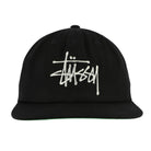 Stussy Basic Strapback Cap Black Caps Detailfoto | Overkill