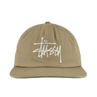 Stussy Basic Strapback Cap Khaki Caps Detailfoto | Overkill