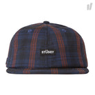 Stussy Plaid Strapback Cap Blue Sweatshirts 131732 / 0801 | Overkill