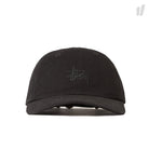Stussy Basic Logo Low Pro Cap Black Caps 131753 / 0001 | Overkill