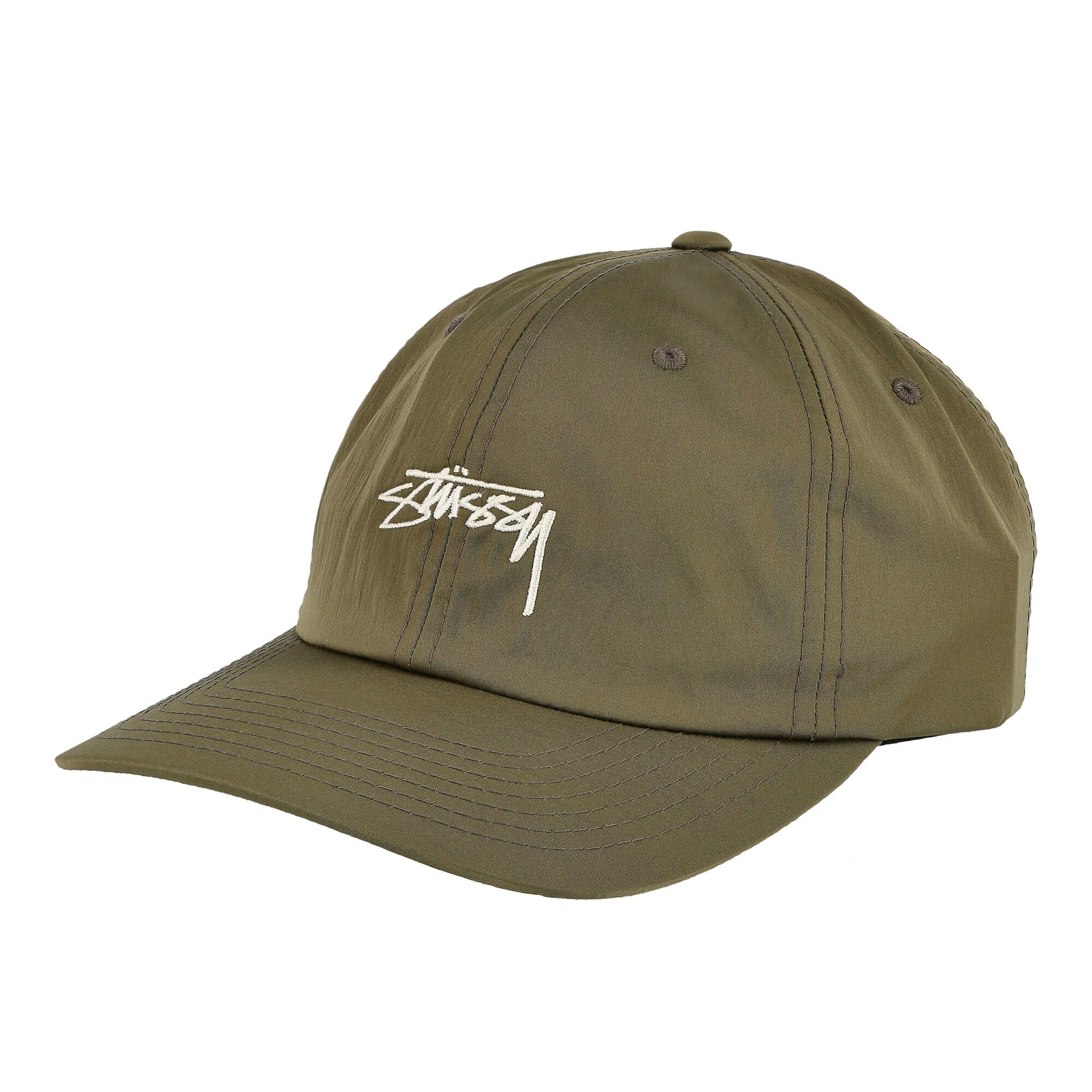 Stussy Lined Nylon Low Pro Cap Green Caps 131928 / 0401 | Overkill