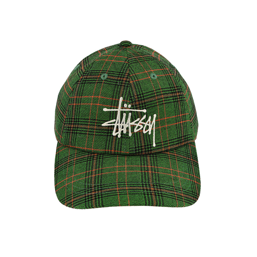 Stussy Big Logo Plaid Low Pro Cap 131957 / 0401 | OVERKILL