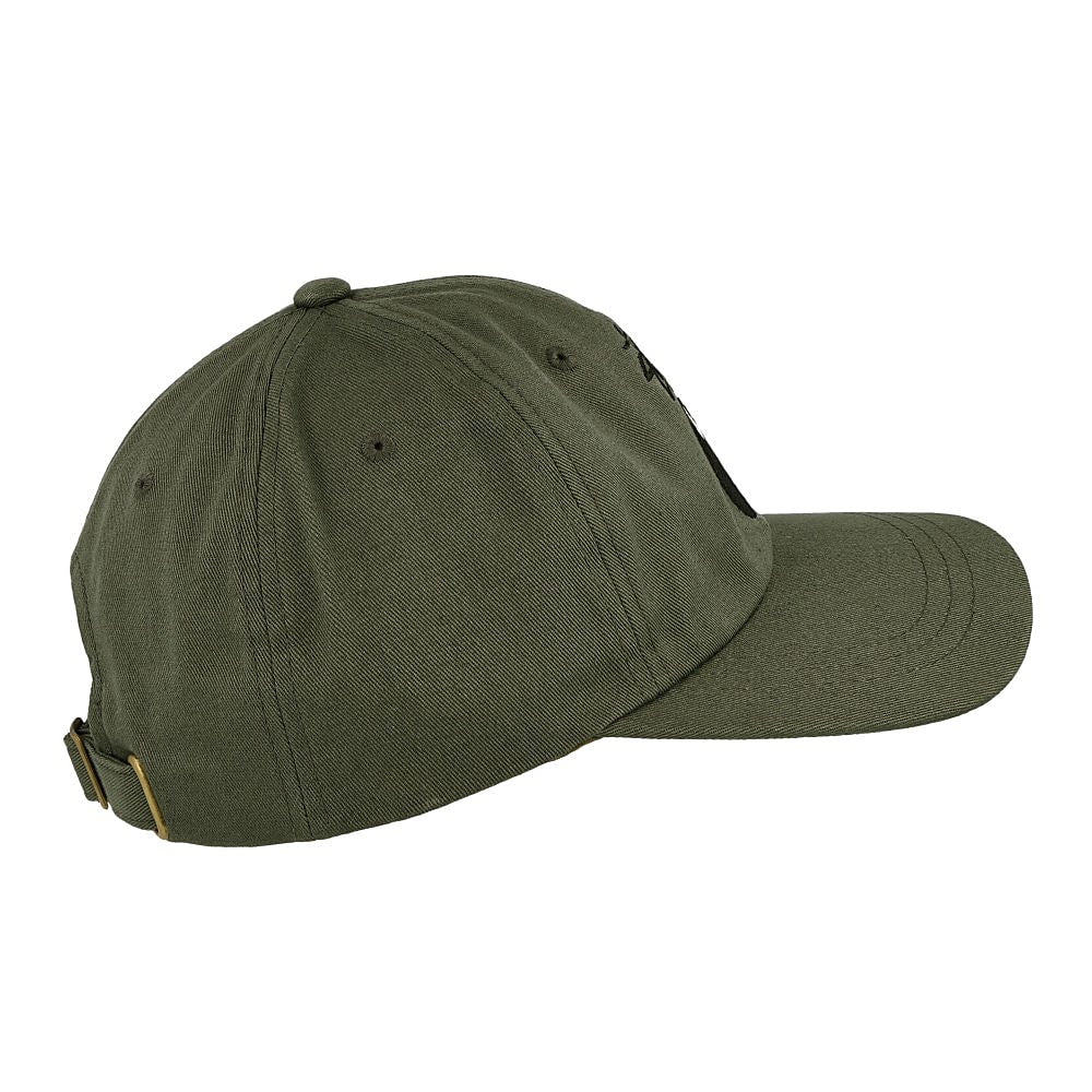 Stussy 8 Ball Low Pro Cap Olive Caps Close-up | Overkill