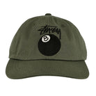 Stussy 8 Ball Low Pro Cap Olive Caps Detailfoto | Overkill