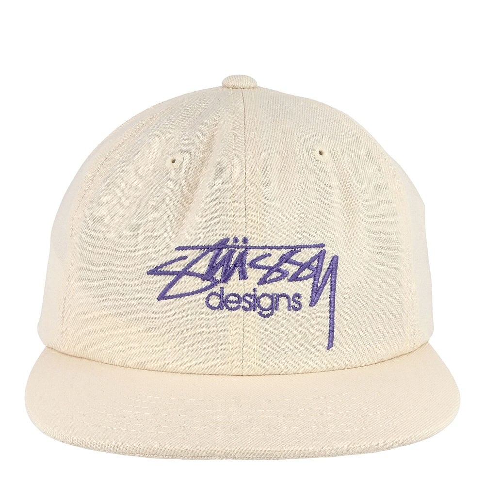 Stussy Designs Cap White Caps Detailfoto | Overkill