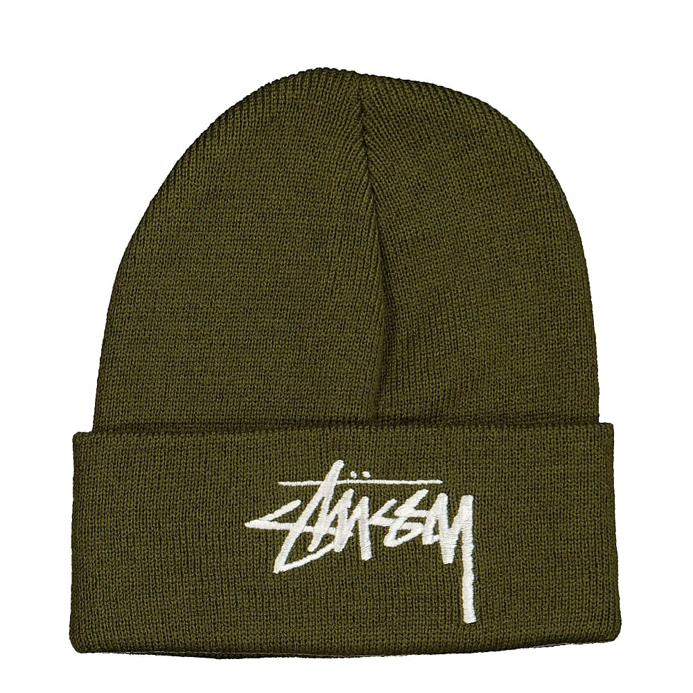 Stussy Big Stock Cuff Beanie Olive  1321004 / 0403 | Overkill