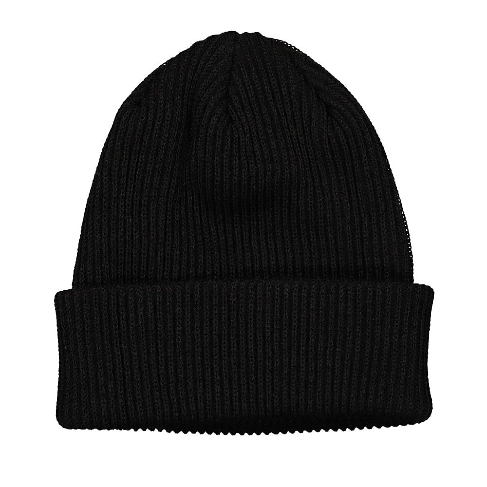 Stussy Small Patch Watchcap Beanie Black Beanies  Material | Overkill