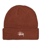 Stussy Basic Cuff Beanie Brick Beanies 1321019 / 0629 | Overkill