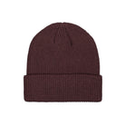 Stussy Basic Cuff Beanie Burgundy Beanies  Material | Overkill