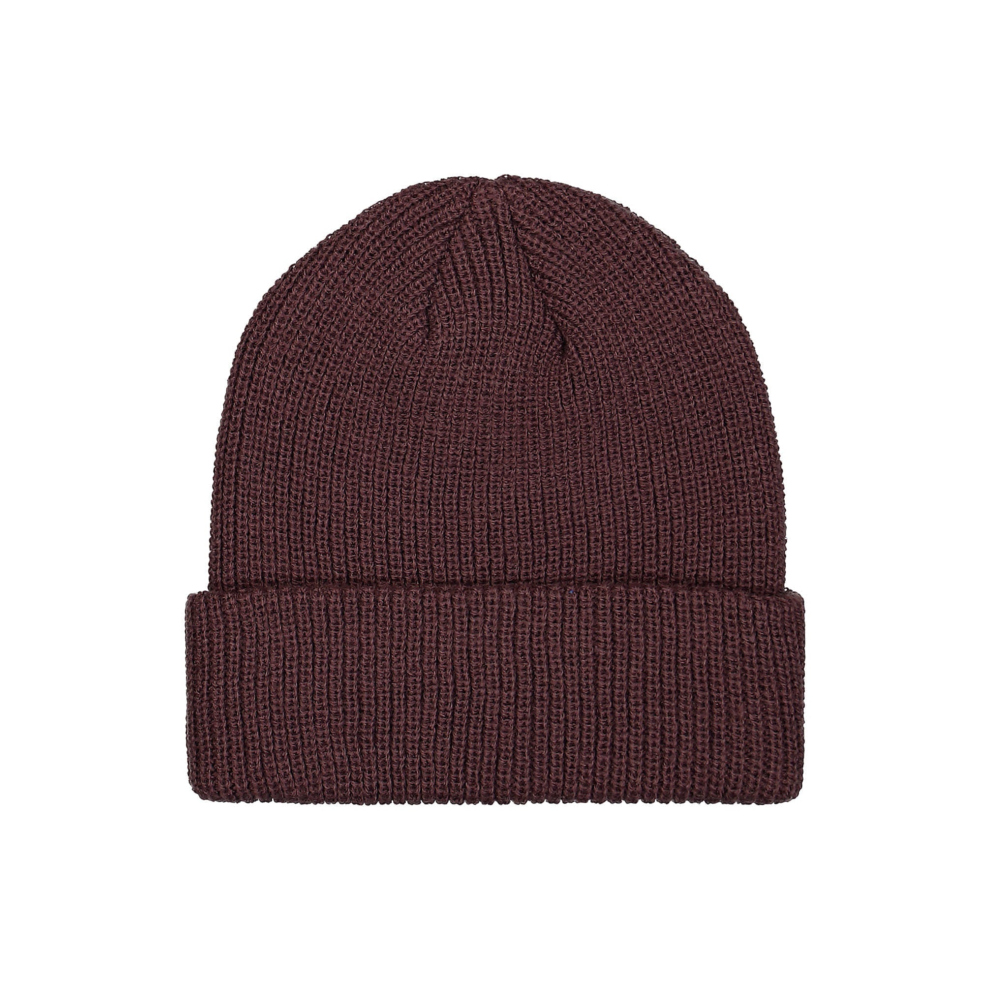 Stussy Basic Cuff Beanie Burgundy Beanies  Material | Overkill