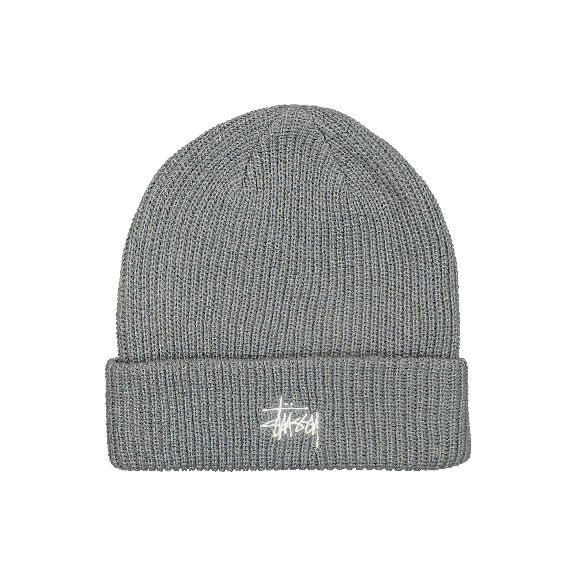 Stussy Basic Cuff Beanie Grey Beanies 1321019 / 0008 | Overkill