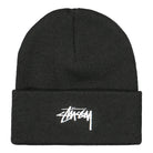 Stussy Stock Cuff Beanie Black Beanies 1321020 / 0001 | Overkill