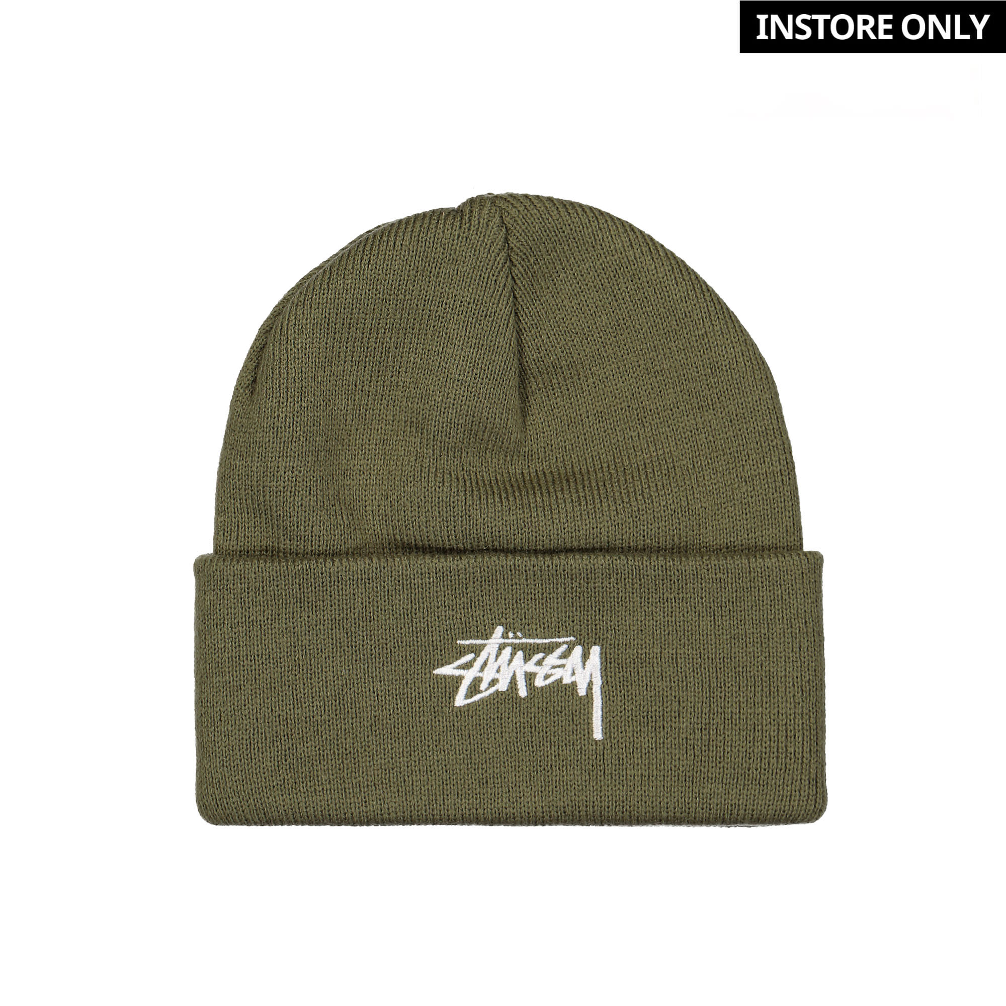 Stussy Stock Cuff Beanie Olive Beanies 1321020 / 0403 | Overkill
