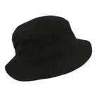 Stussy Stock Bucket Hat Black Bucket Hats Close-up | Overkill