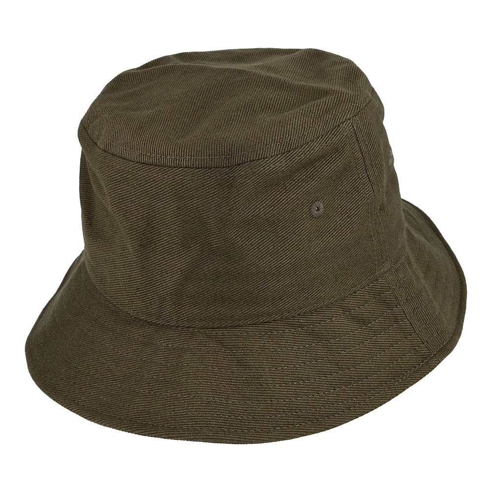 Stussy Big Logo Twill Bucket Hat Olive Bucket Hats Detail view 1 | Overkill