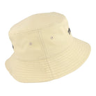 Stussy Canvas Wide Brim Bucket Hat Natural Bucket Hats Close-up | Overkill