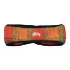 Stussy Plaid Polar Fleece Headband Orange Headbands 1321065 / 0602 | Overkill